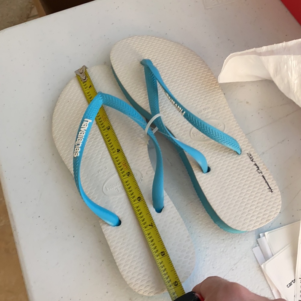 🌻HAVAIANAS | Slim Tribute White Girls 🩴 - Picture 7 of 7